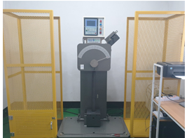 샤르피 충격 시험기 (500J) (Charpy impact testing machine)